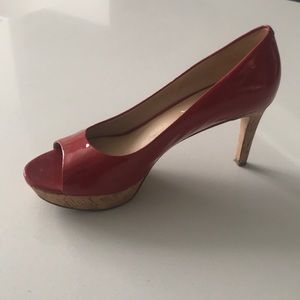 Via Spiga Peep Toe Pumps
